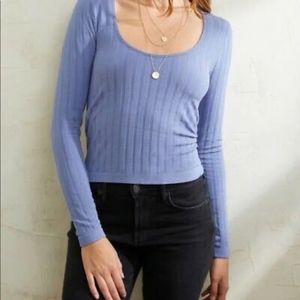 Free People Intimately long sleeve knit top